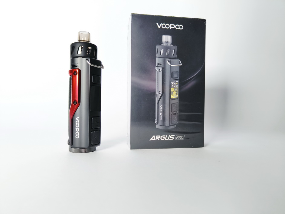 Voopoo Argus Pro Litchi Leather Red под