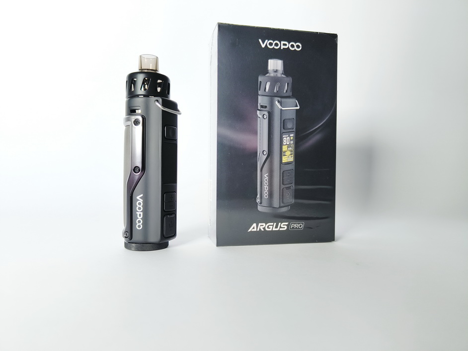 Voopoo Argus Pro Vintage Grey Silver под