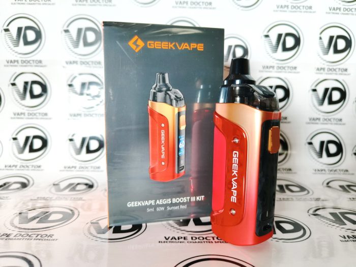 Aegis Boost 3 Pod Mod Kit Sunset Red