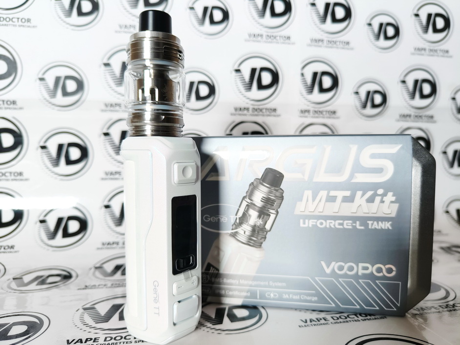 Voopoo Argus MT Kit 100W 3000mAh Pearl White