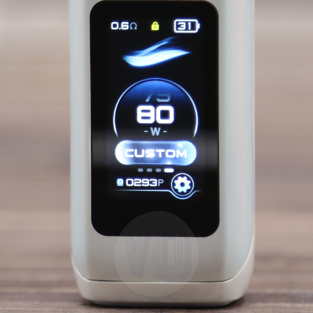 GeekVape Digi Max Pod Kit Екран