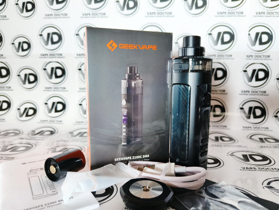 Geekvape Z100C DNA Pod Mod Kit Black Carbon Fiber