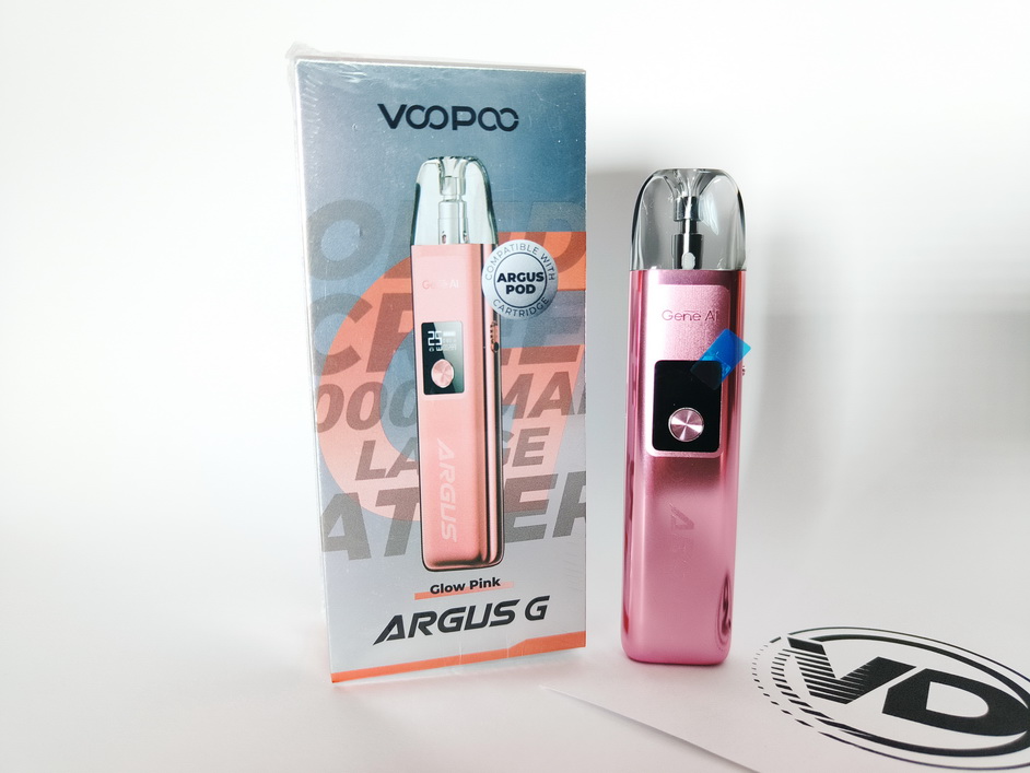 Voopoo Argus G 30W Pod Kit Glow Pink